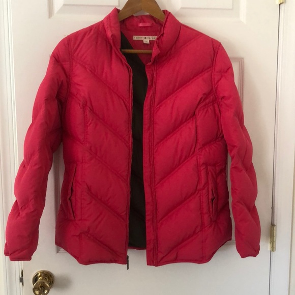 Tommy Hilfiger Pink Bomber Jacket - Picture 1 of 6